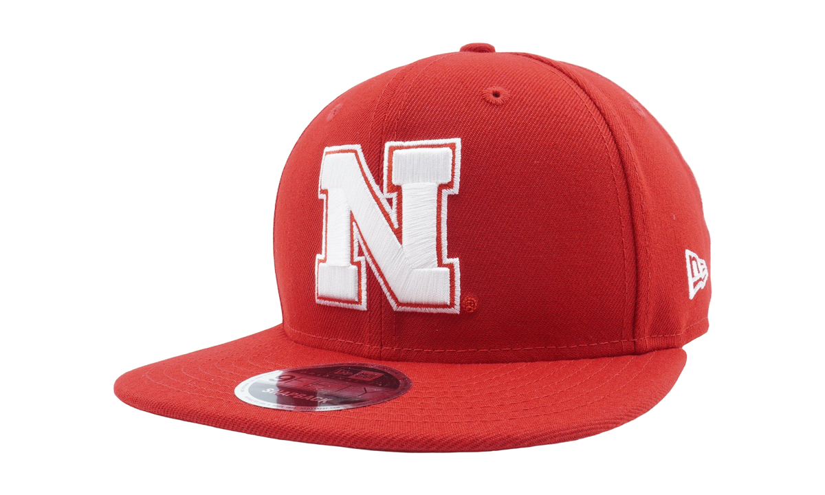 9FIFTY Nebraska Cornhuskers Snapback Hat "Scarlet" NE1020