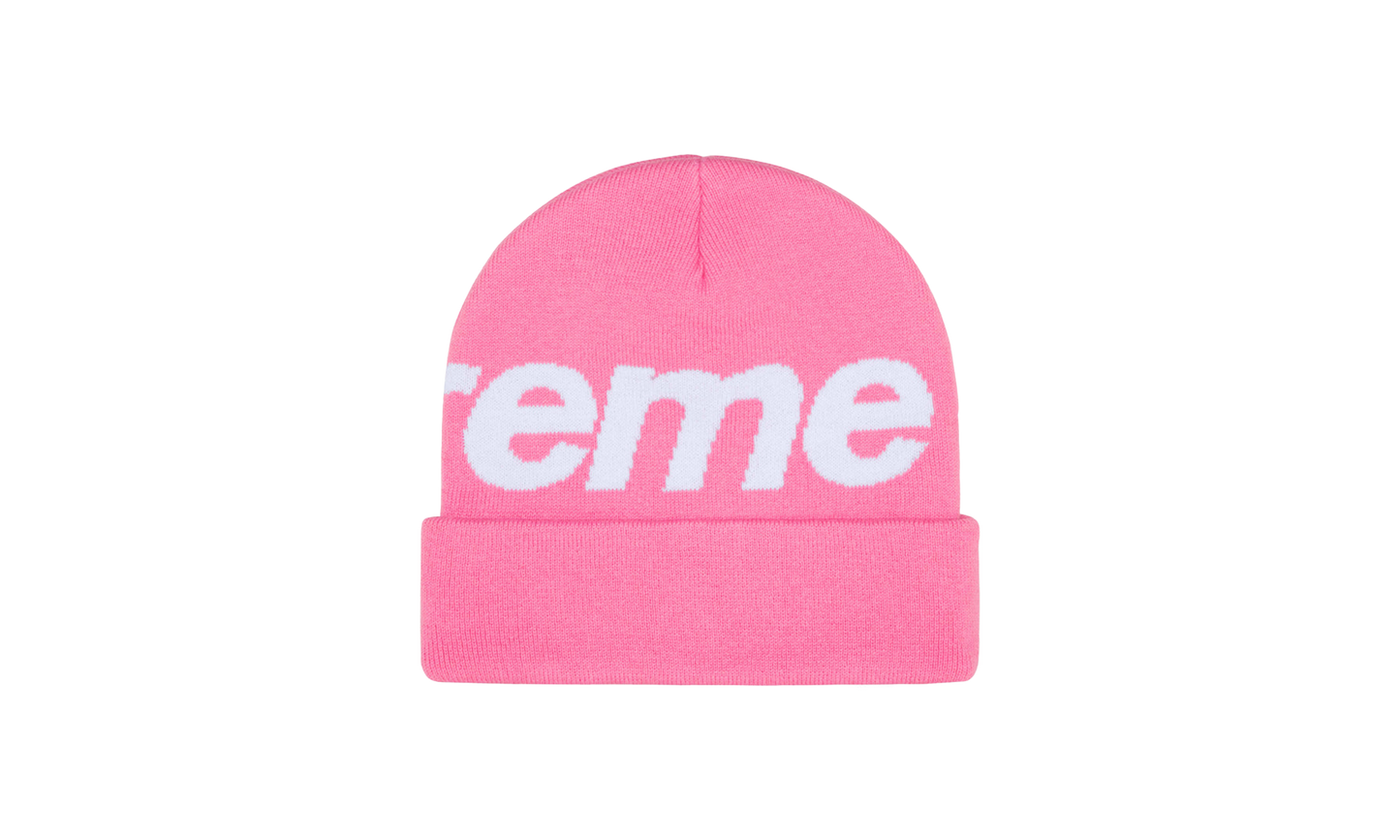 Big Logo Beanie "FW24 - Pink" SU903