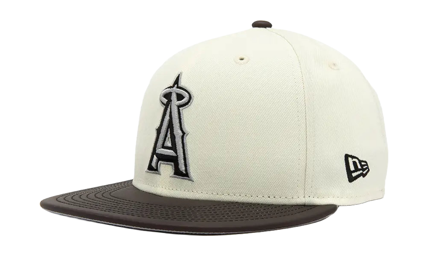 59FIFTY Color Develop Anaheim Angels Fitted Hat "White" 60693508
