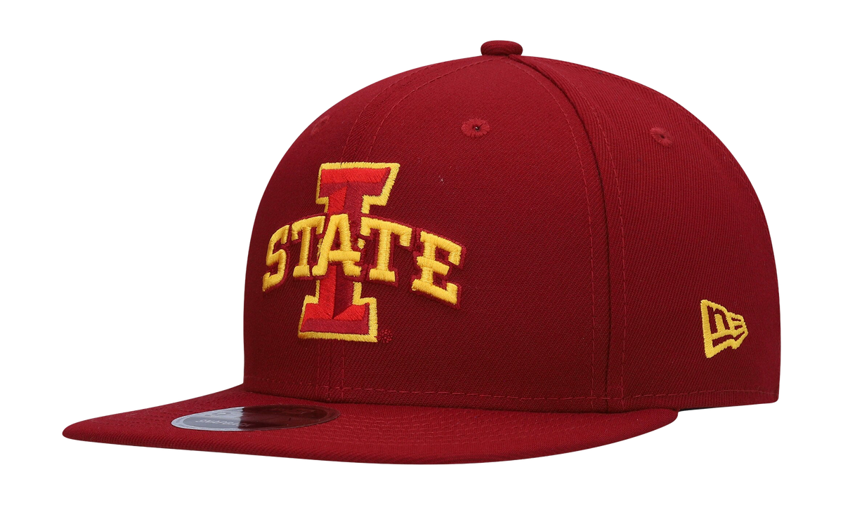 9FIFTY Iowa State Cyclones Cardinal Snapback Hat "Scarlet" NE1023