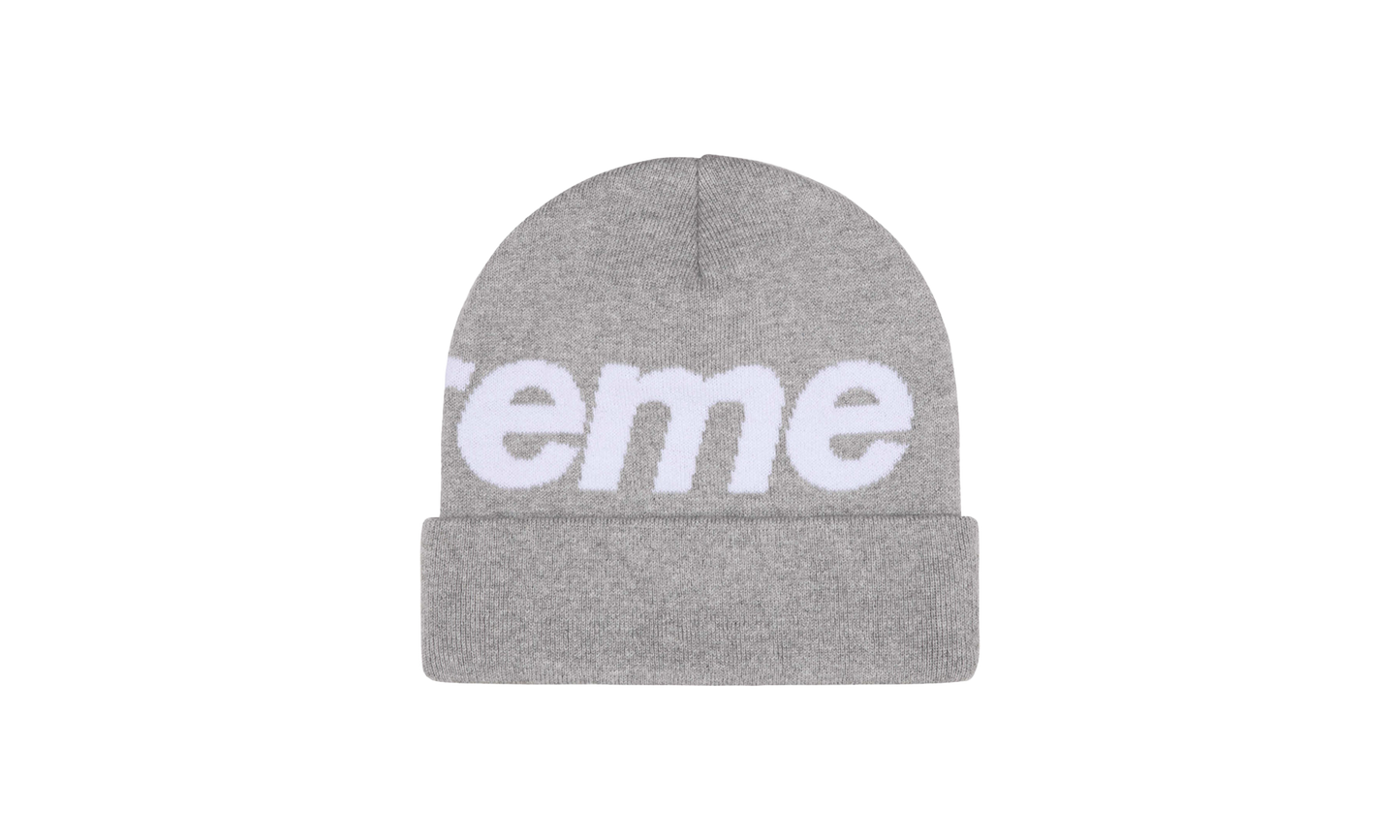 Big Logo Beanie "FW24 - Heather Grey" SU904