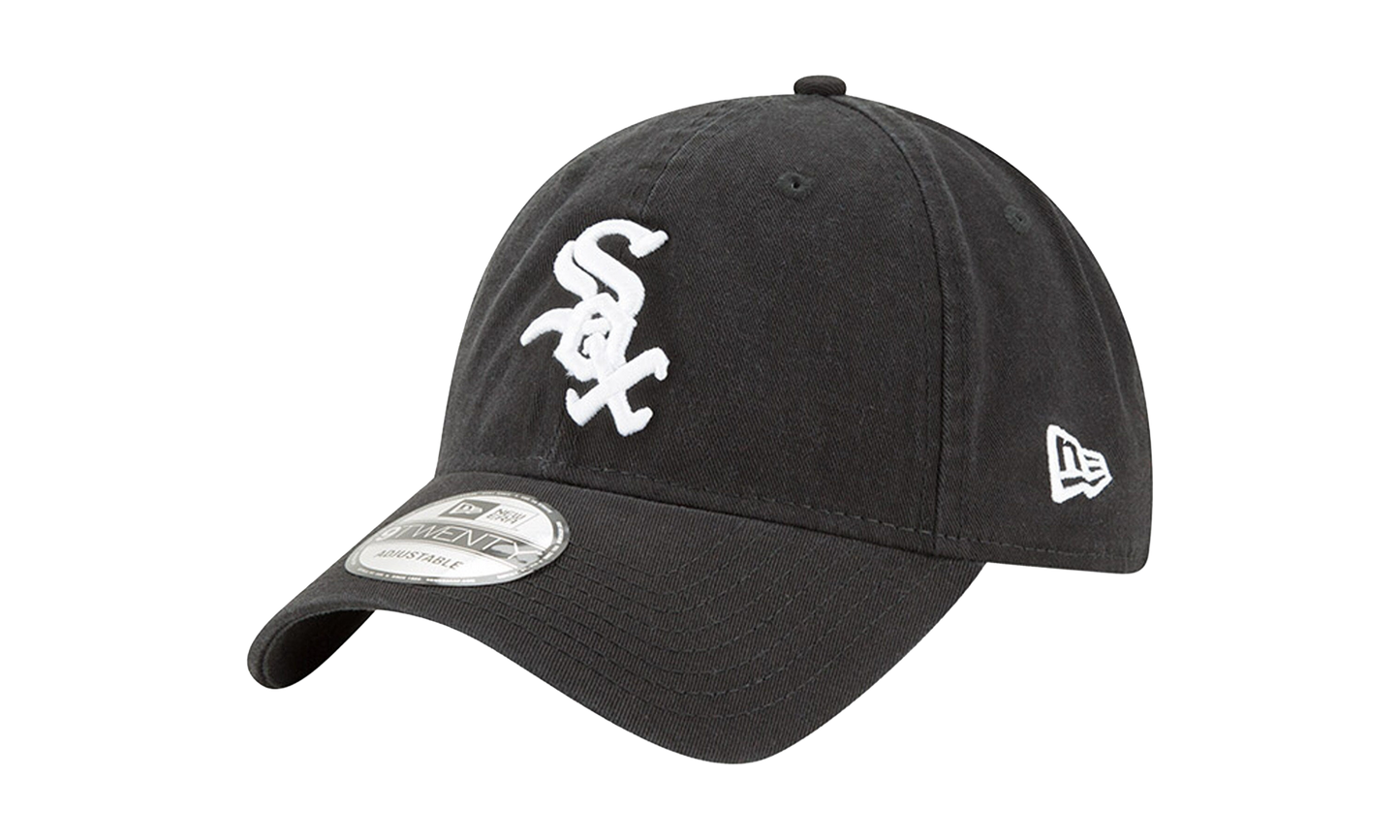 9TWENTY Chicago White Sox Adjustable Hat "Black" NE803
