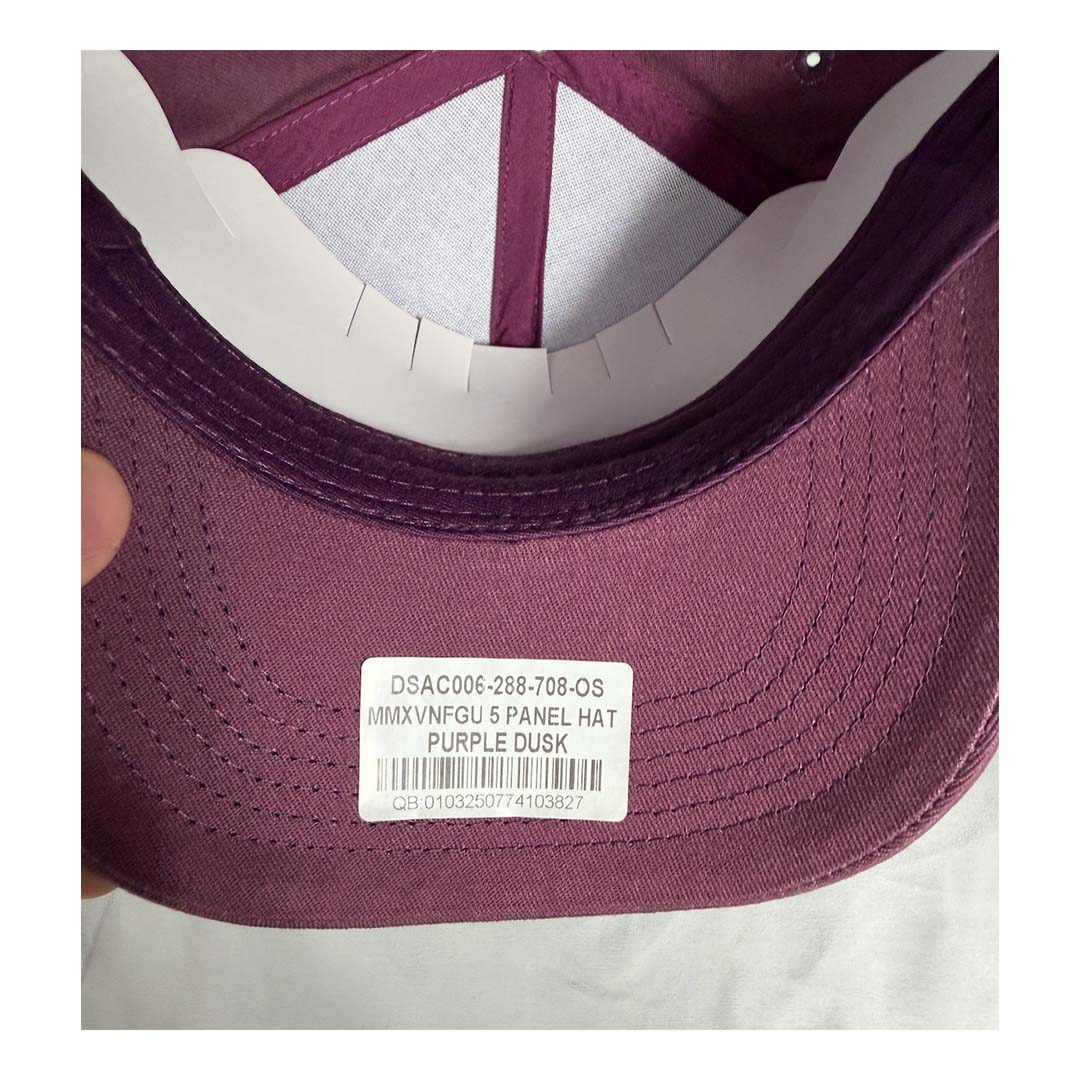 Darcsport MMXVNFGU 5 Panel Hat Purple Dusk
