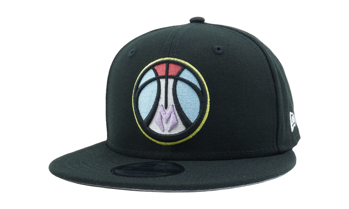 9FIFTY Milwaukee Bucks Color Pack Multi Snapback Hat "Black / Gray - Under Brim" NE867