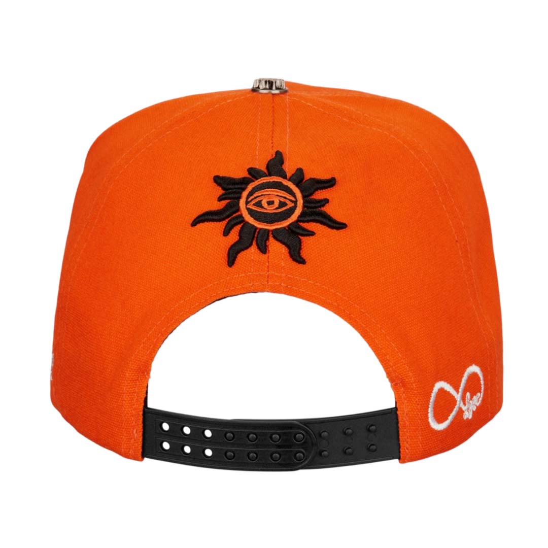Godspeed G Logo Snapback Hat Orange Black