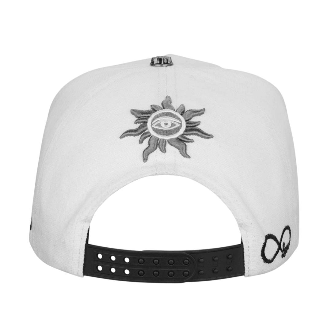 Godspeed G Logo Snapback Hat White Black