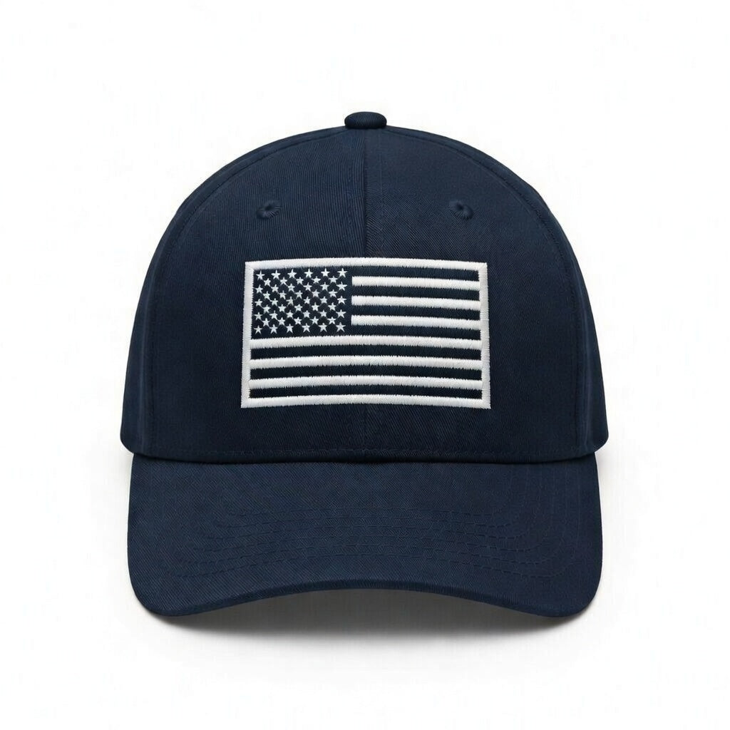 America 250th Anniversary Hat – Navy American Flag Baseball Cap 1776 - 2026 (Exclusive)