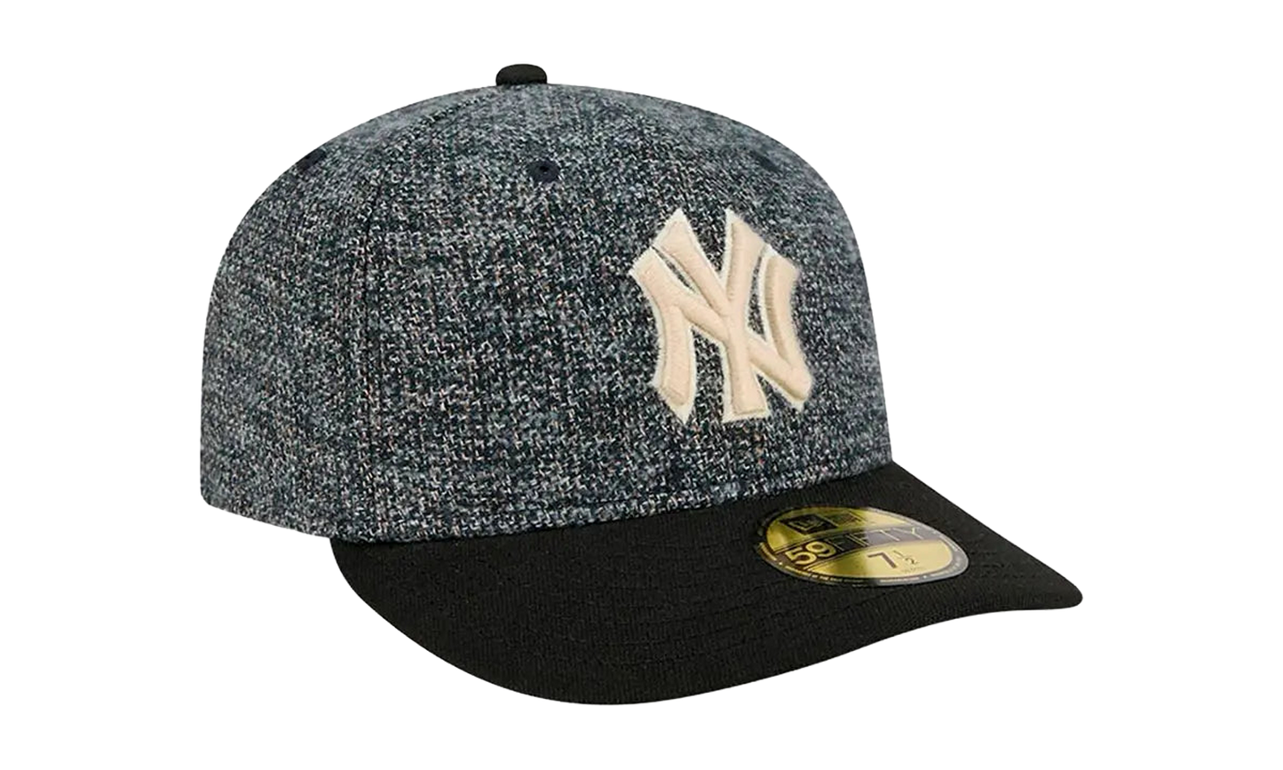 59FIFTY New York Yankees MLB Fitted Hat "Tweedy Cotton Black" NE463