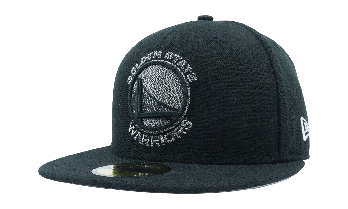 59FIFTY Golden State Warriors Team Twisted Fitted Hat "Black" NE1127