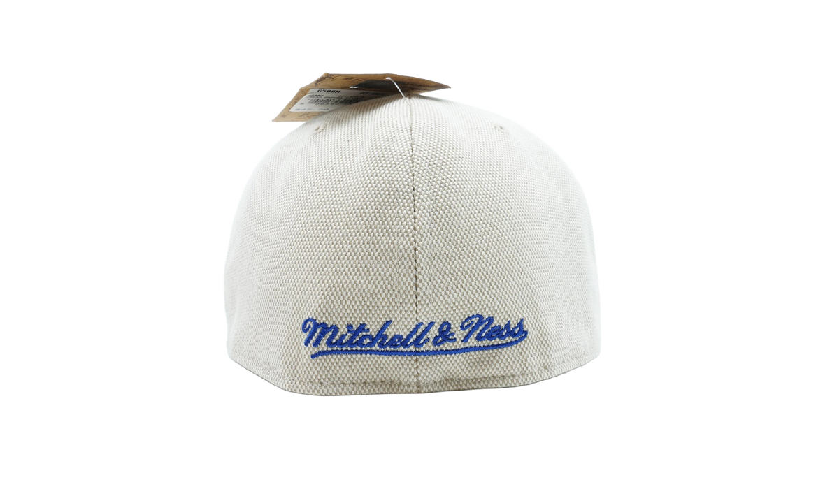 NBA Oxford Fitted Cap "Golden State Warriors - Cream / Blue" G500K 014 5WARRI