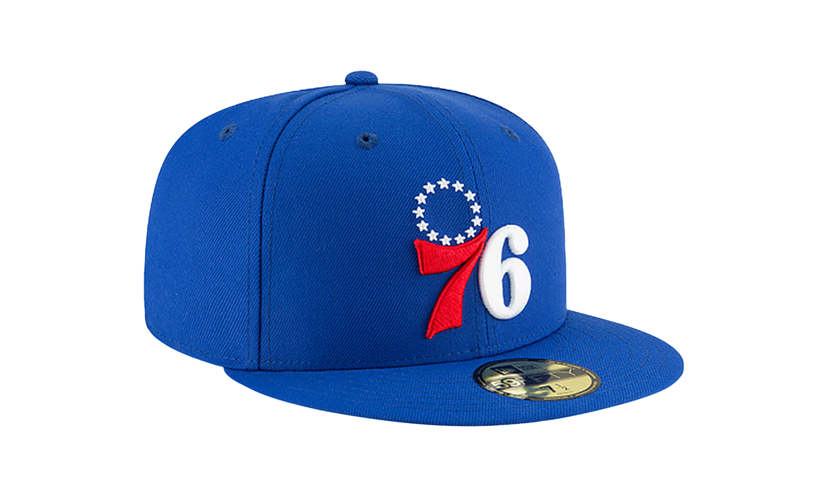 59FIFTY Philadelphia 76ers Basic Fitted Hat "Royal Blue" NE1002