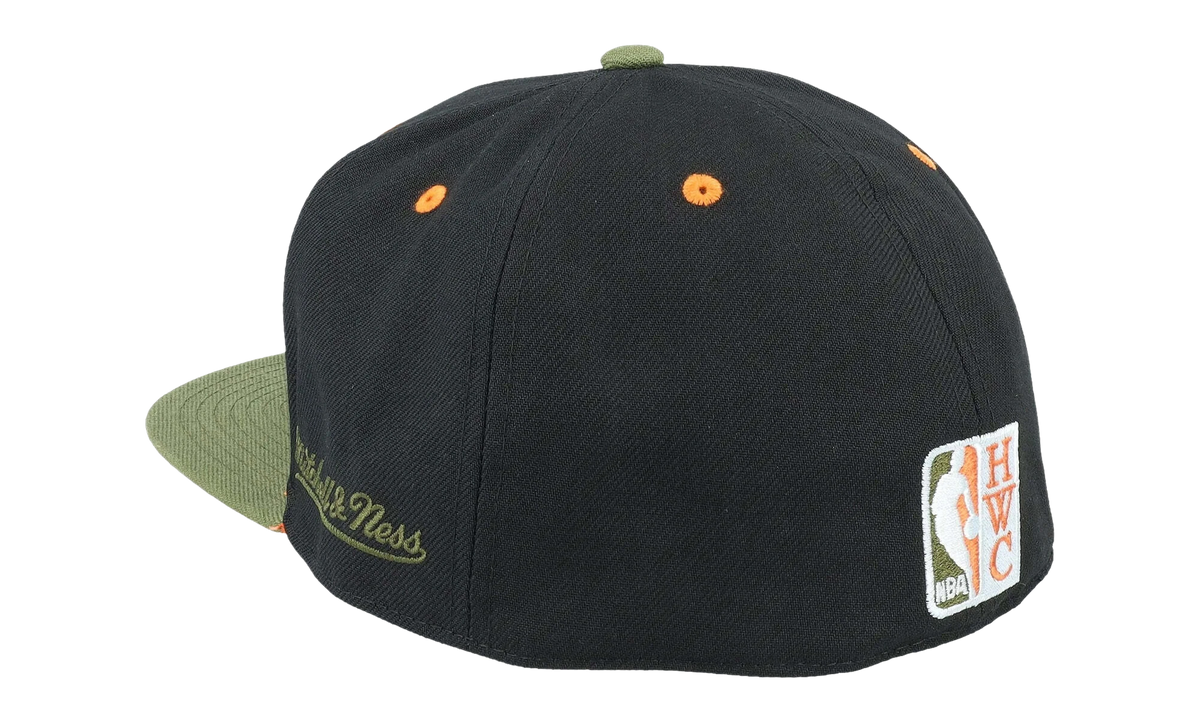 NBA Hardwood Classics Take Flight Fitted Cap "Toronto Raptors - Black / Green" HHSF5082 TRAYYPPPBKGN