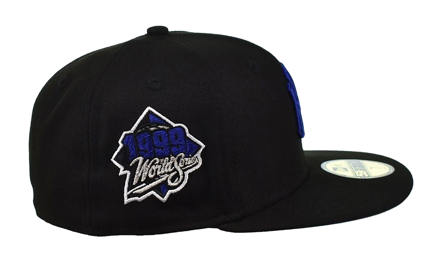 59FIFTY New York Yankees Fitted Hat "Black / Royal Blue" 70909525