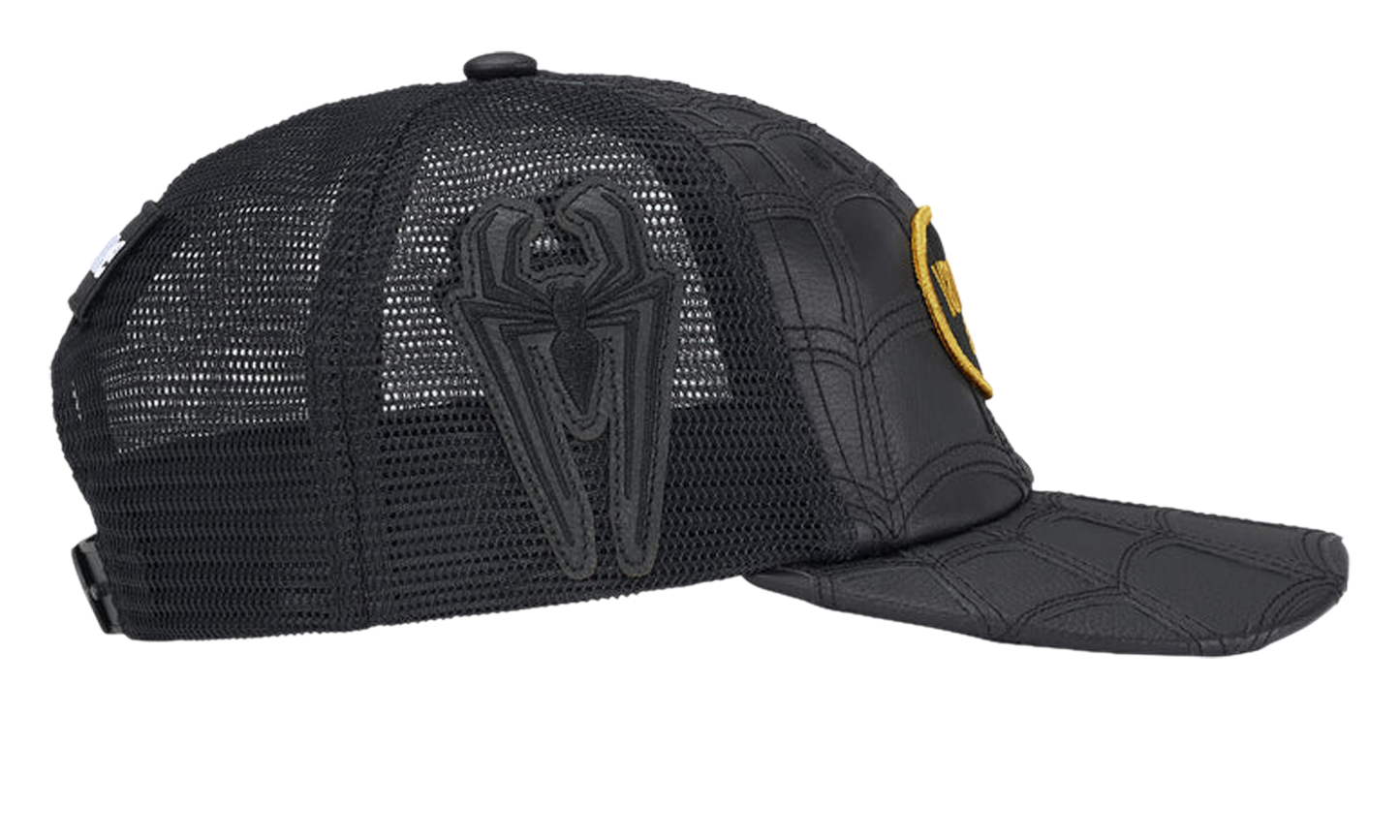 Vanson Leathers® Spider-Man Mesh Back 6-Panel "SS26 - Black" SU27752