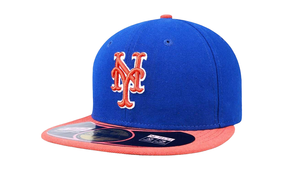 59FIFTY New York Mets Authentic Collection Fitted Hat "Royal Blue / Orange - Brim" NE933
