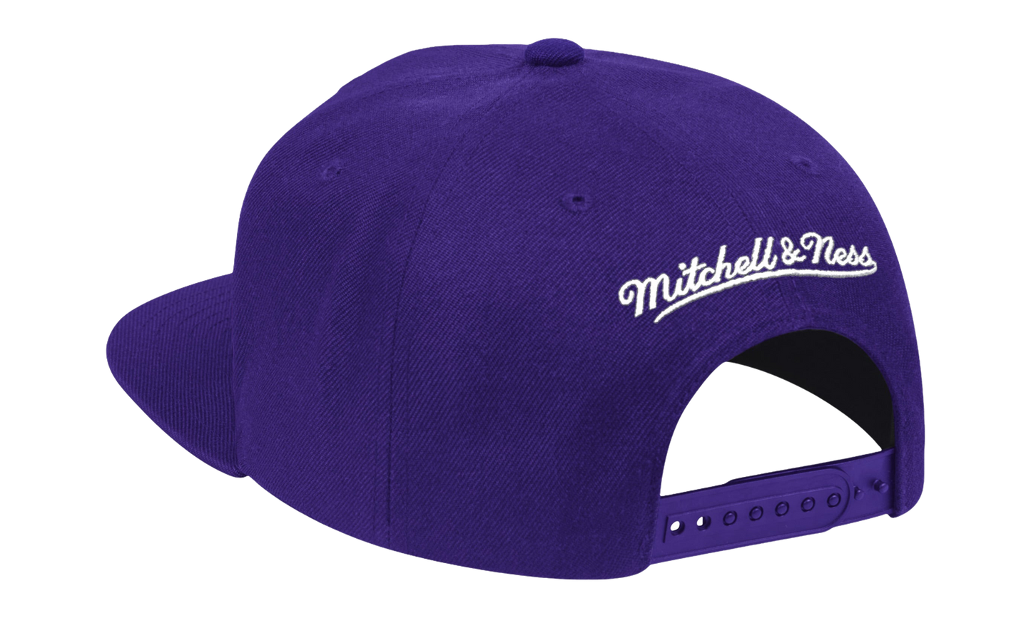 NBA Los Angeles Lakers HWC Logo Remix Snapback Hat "Purple" 6HSSSH20054 LALPURP