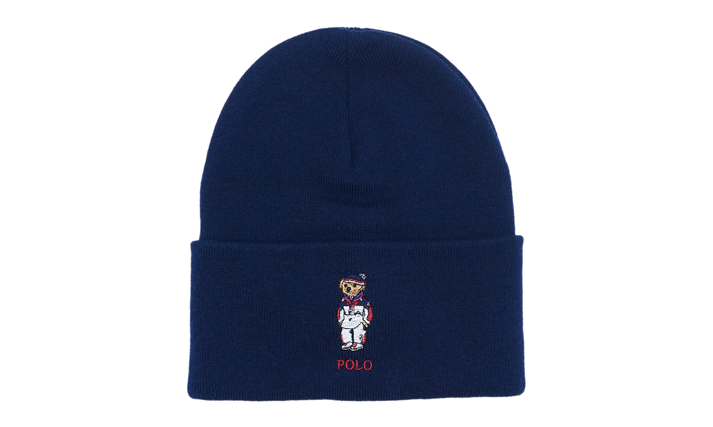 2022 Olympics Bear Beanie "Navy" PE0051 411