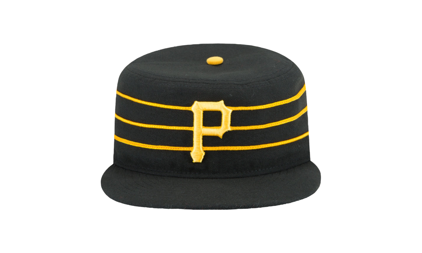 59FIFTY Pittsburgh Pirates Alternate 2 Team Authentic Collection On-Field Fitted Hat "Black / Gold" NE627