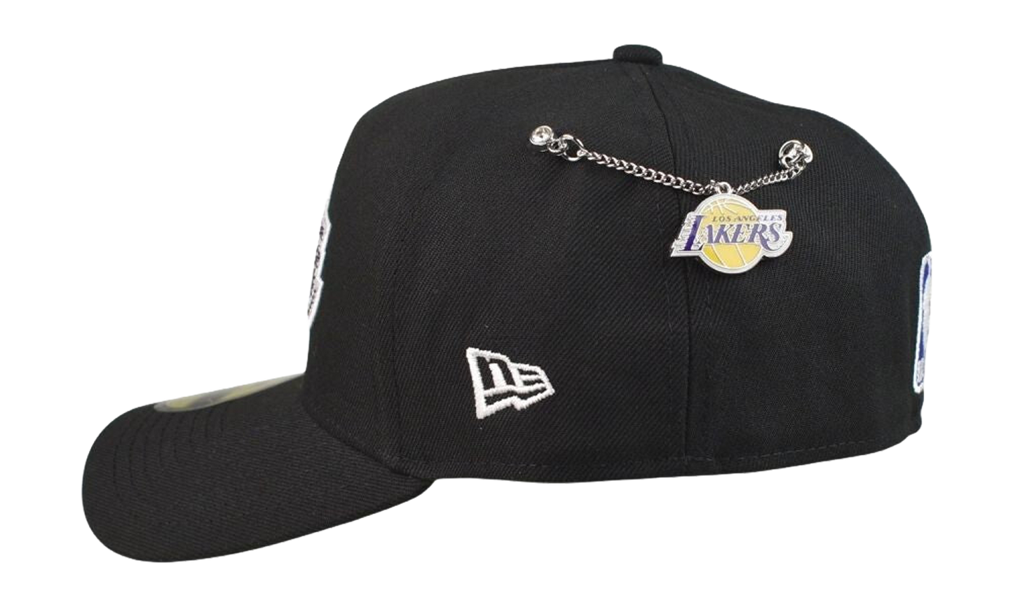59FORTY NBA26 Draft Los Angeles Lakers Rhinestones Fitted Hat "Black" 60861381
