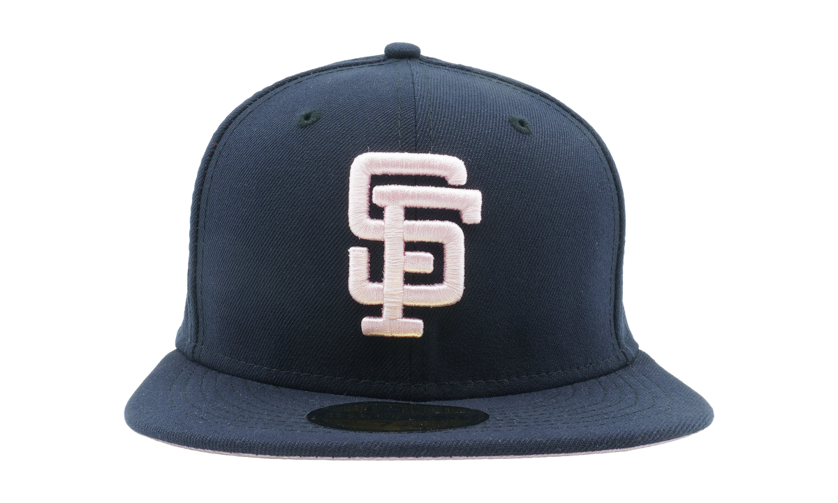 59FIFTY San Francisco Giants 1984 All Star Game Fitted Hat "Navy / Pink - Under Brim" NE1042