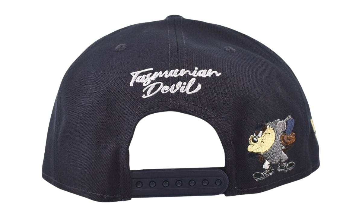 9FIFTY Looney Tunes New York Yankees Taz Snapback Hat "Navy" 60858002