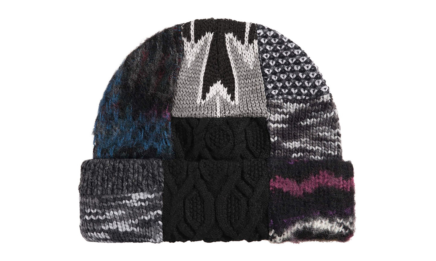 Patchwork Beanie "SS26 - Black" SU27643