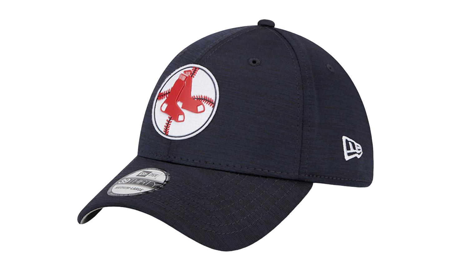 39THIRTY Boston Red Sox 2023 Clubhouse Flex Fit Hat "Navy / Grey - Under Brim" NE852