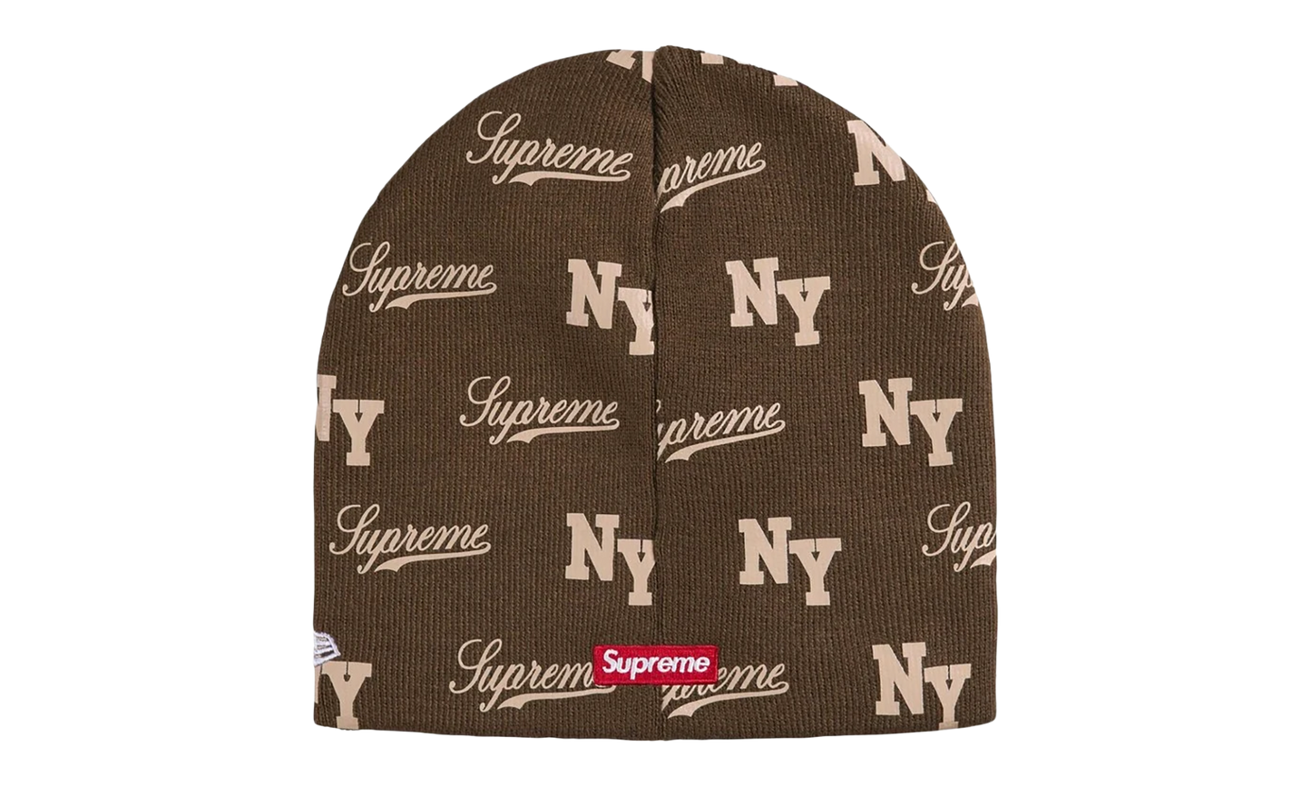 New Era Monogram Beanie "SS26 - Brown" SU27859