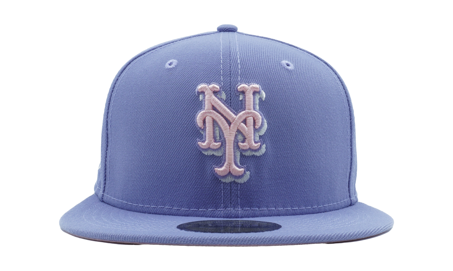 59FIFTY New York Mets 2015 World Series Fitted Hat "Lavender" NE1070