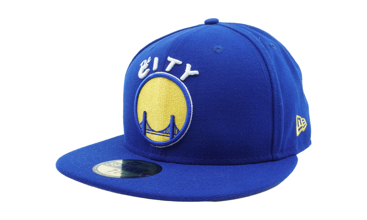 59FIFTY Golden State Warriors Fresh Side Fitted Hat "Royal Blue" NE1112