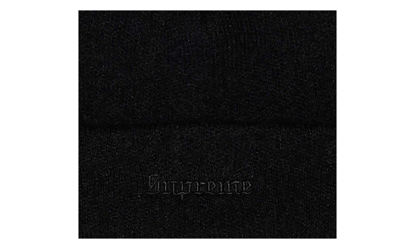 Mohair Beanie "FW25 - Black" SU27495