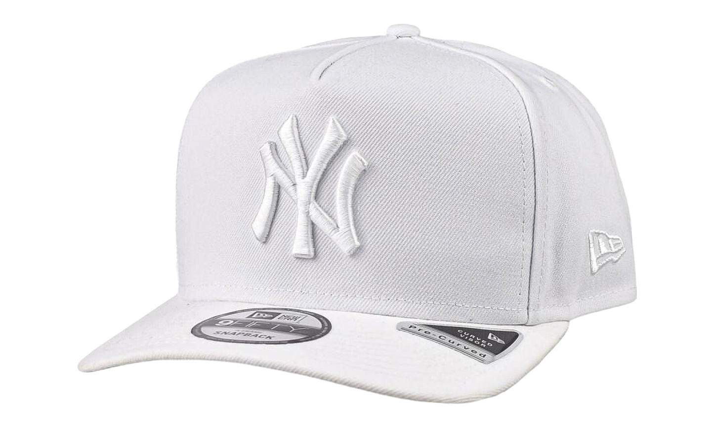9FIFTY A-Frame New York Yankees Snapback Hat "White" NE1249