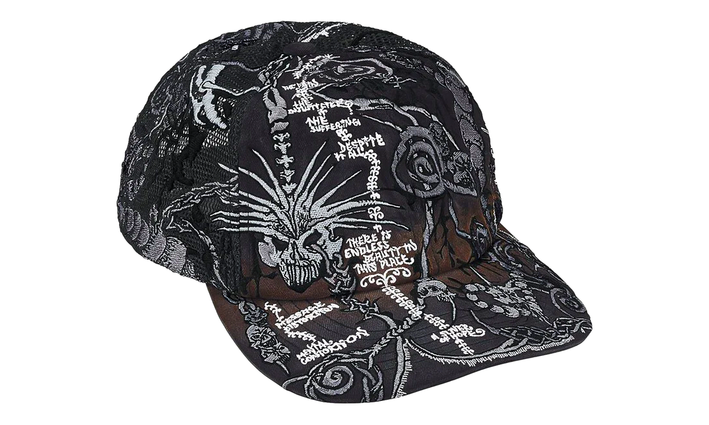 Wombat Embroidered Mesh Back 6-Panel "SS26 - Black" SU27995