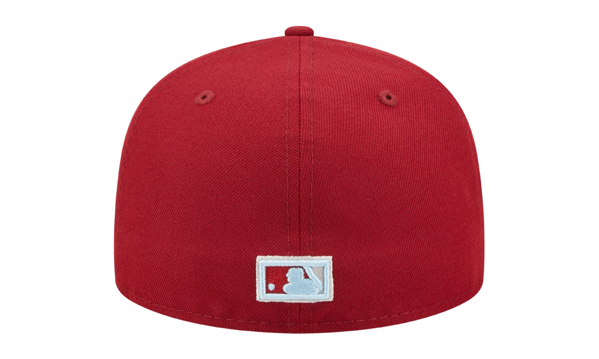 59FIFTY Philadelphia Phillies Cloud Under Fitted Hat "Red / Sky Blue Cloud - Under Brim" NE814