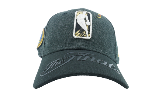 9FORTY Golden State Warriors The Finals Snapback Hat "Charcoal / Black - Brim" NE1159