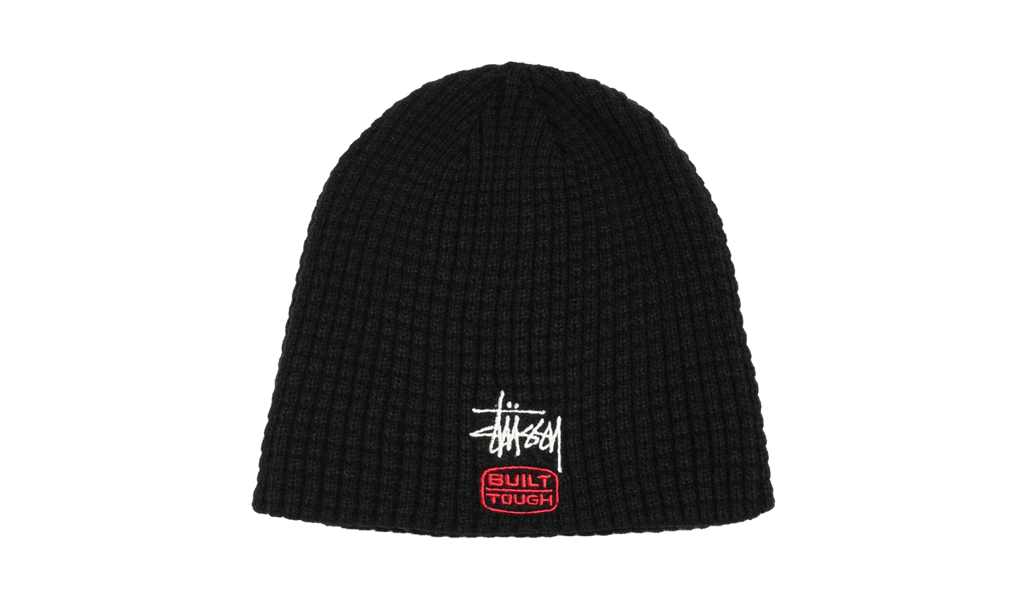 WAFFLE BUILT TOUGH SKULLCAP "Black" STUS341