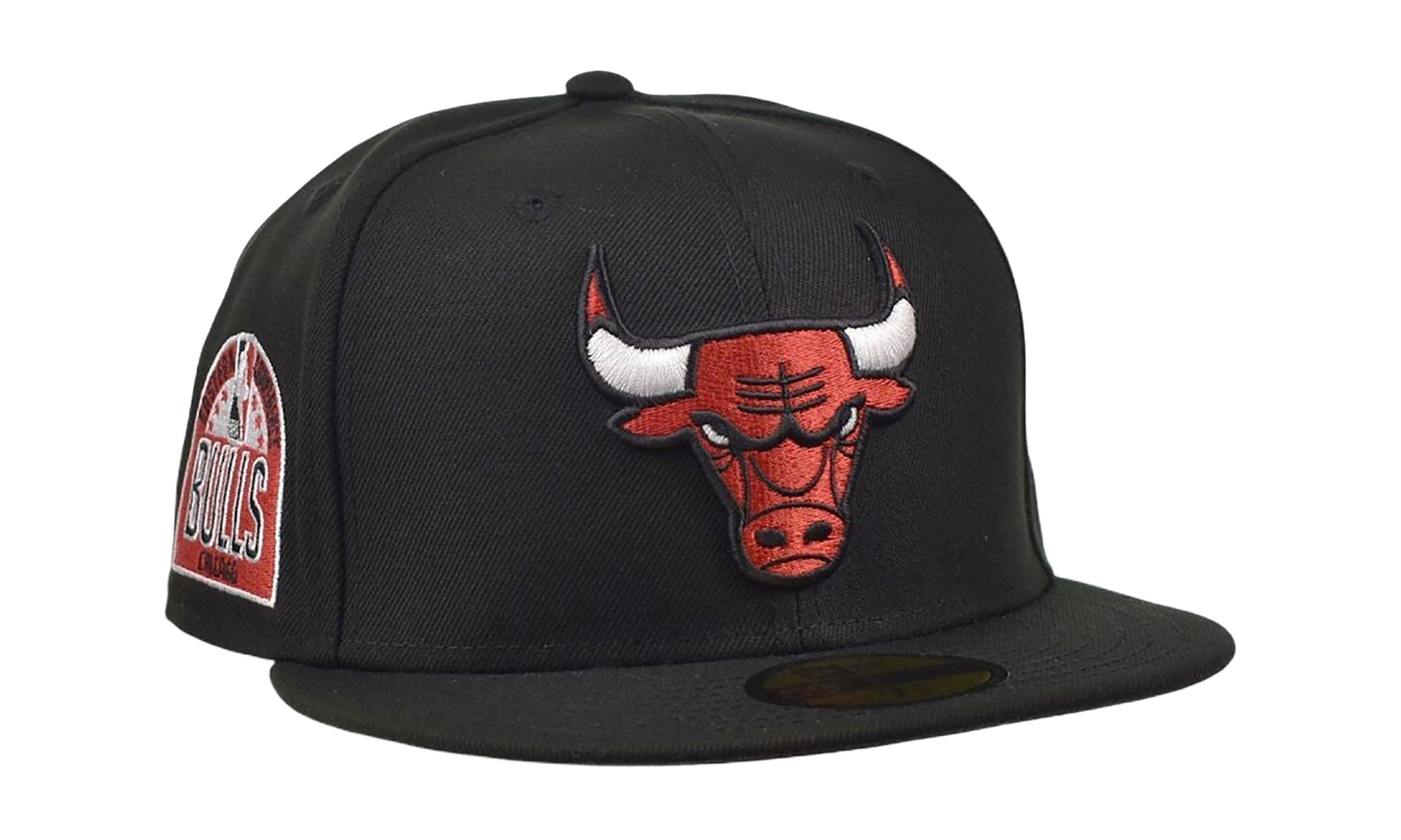 9FIFTY Chicago Bulls Eastern Conference Fitted Hat "Black" 60399352