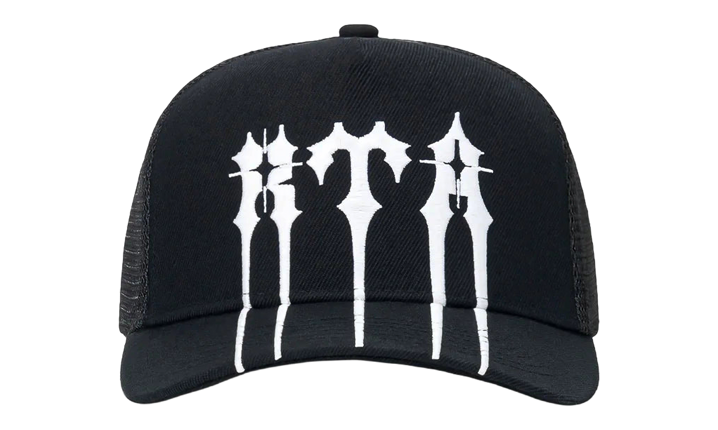 Gideon Trucker Hat "Black Spiked RtA" MCHPW422 A1954BLKSR