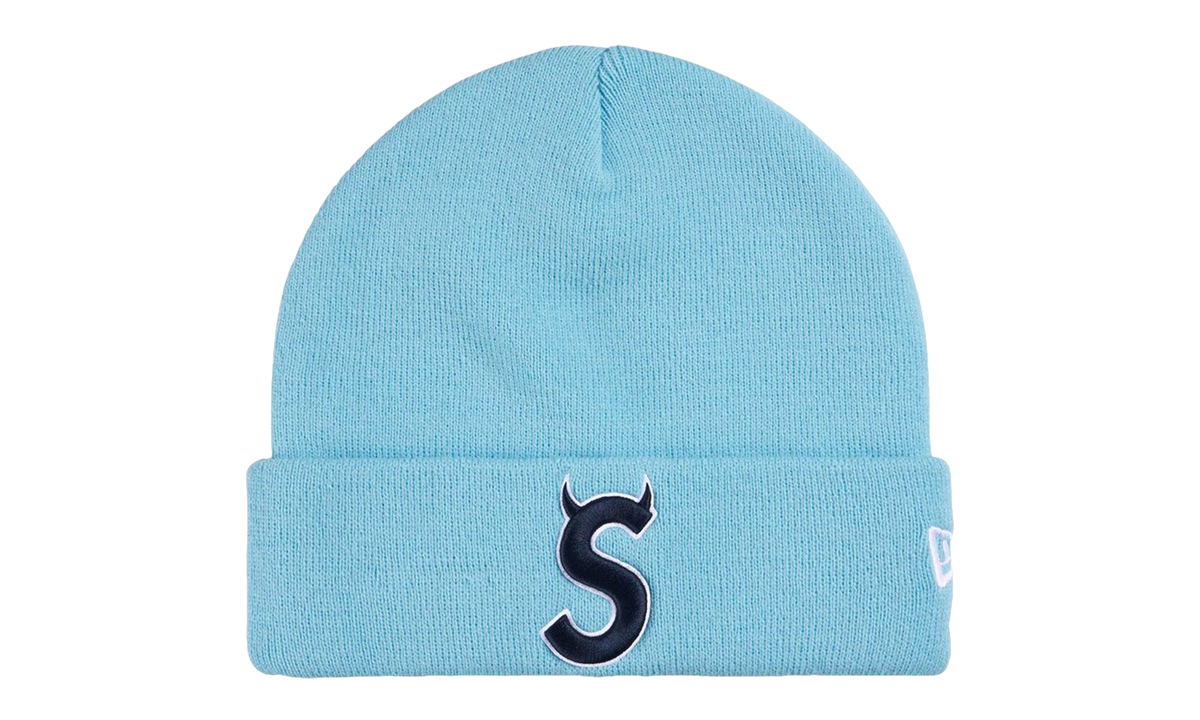 New Era Devil S Logo Beanie "SS26 - Light Blue" SU27419