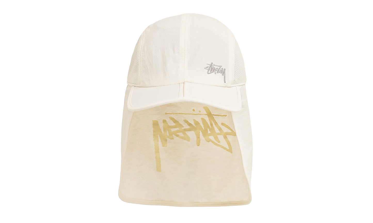 FOLDABLE SHADE HAT "White" STUS490