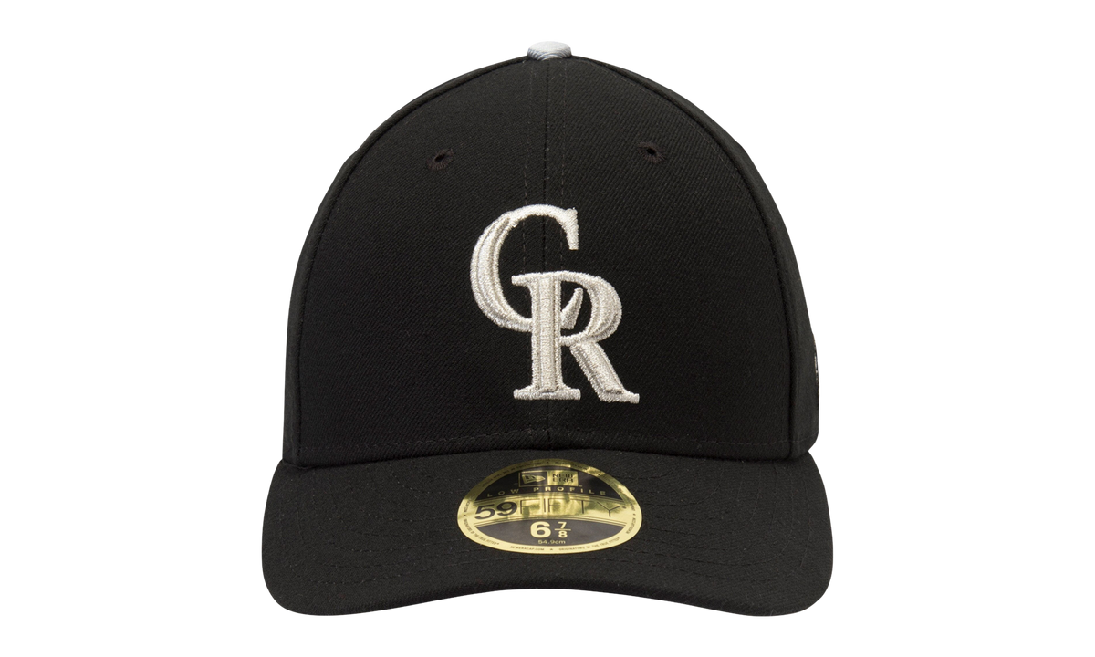 59FIFTY Colorado Rockies Low Profile Authentic Collection Fitted Hat "Black" NE990