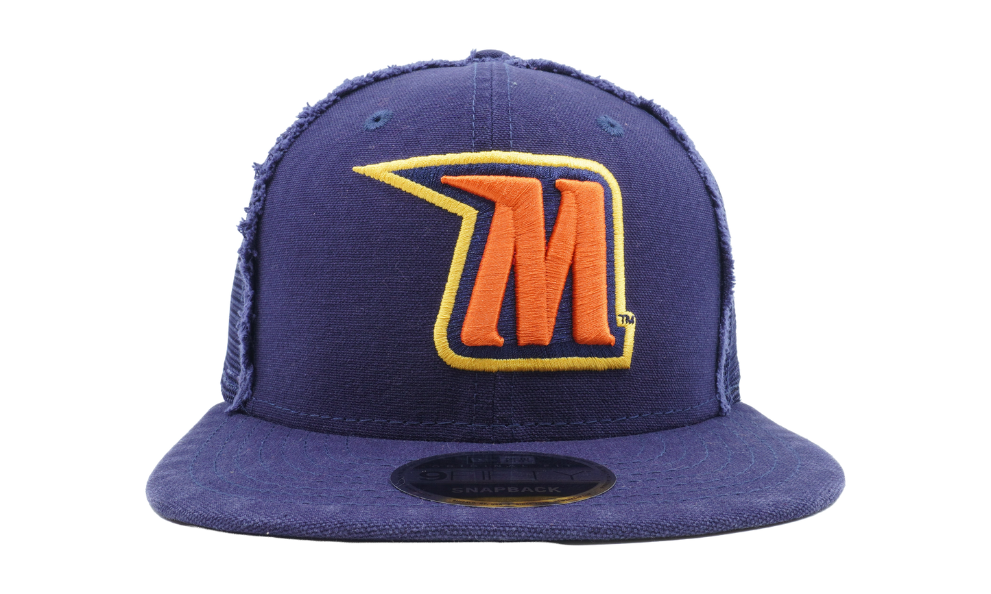 9FIFTY Morgan State University Trucker Worn Snapback Hat "Purple" NE1149