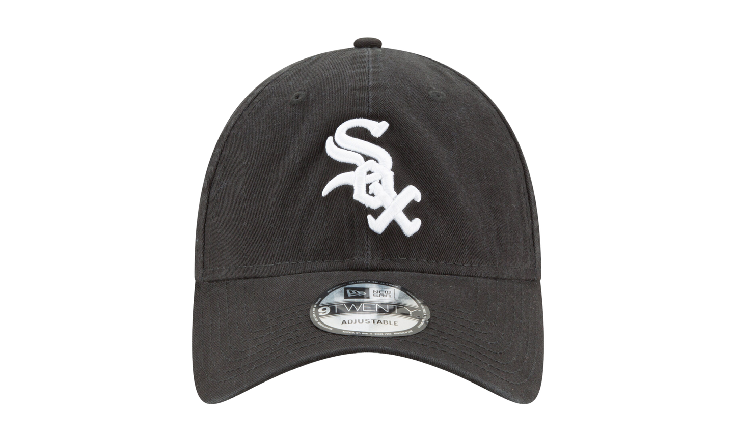 9TWENTY Chicago White Sox Adjustable Hat "Black" NE803