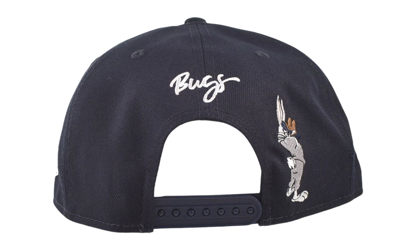 9FIFTY Looney Tunes Atlanta Braves Bugs Bunny Snapback Hat "Navy" 60858031