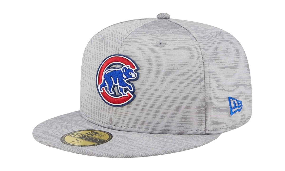 59FIFTY Chicago Cubs Clubhouse Fitted Hat "Heather Gray" NE862