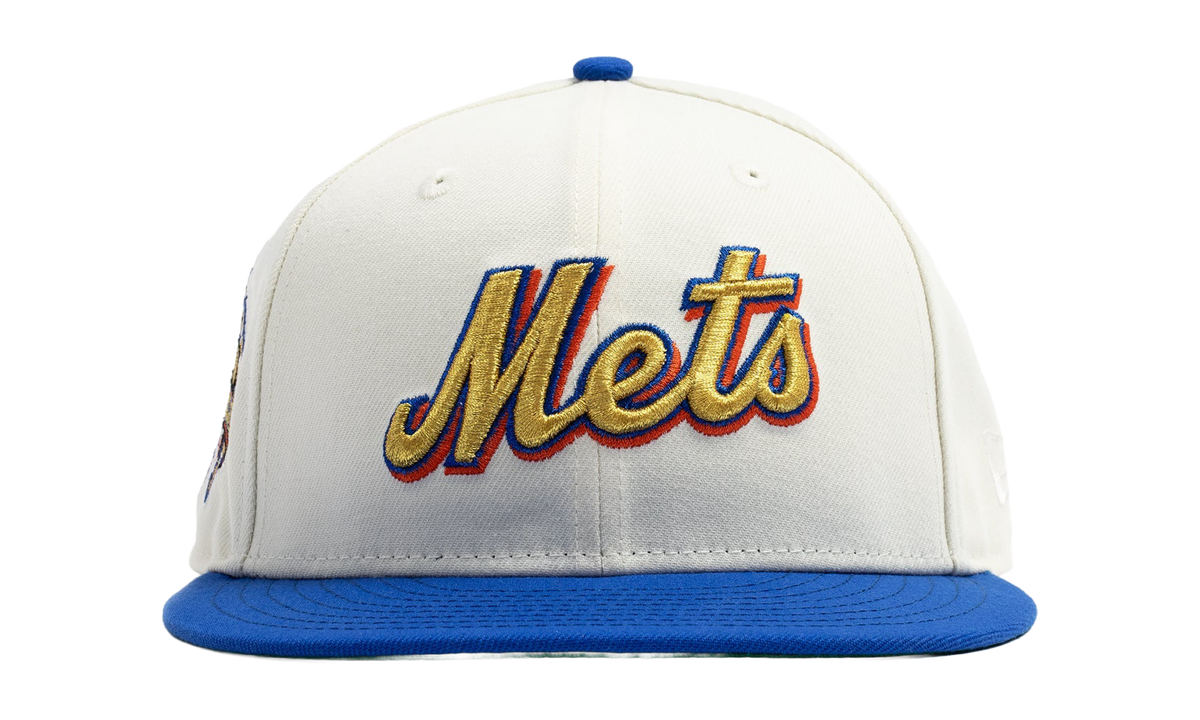 59FIFTY New York Mets 1986 All Star Game Patch Fitted Hat "White - Blue Visor" NE547