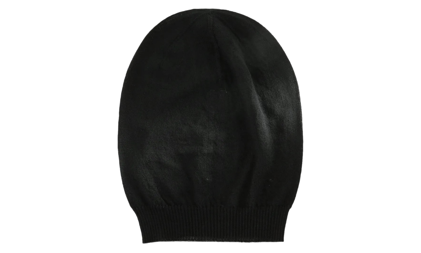 Ribbed-Trim Beanie "Black" RU02F4494 M 09