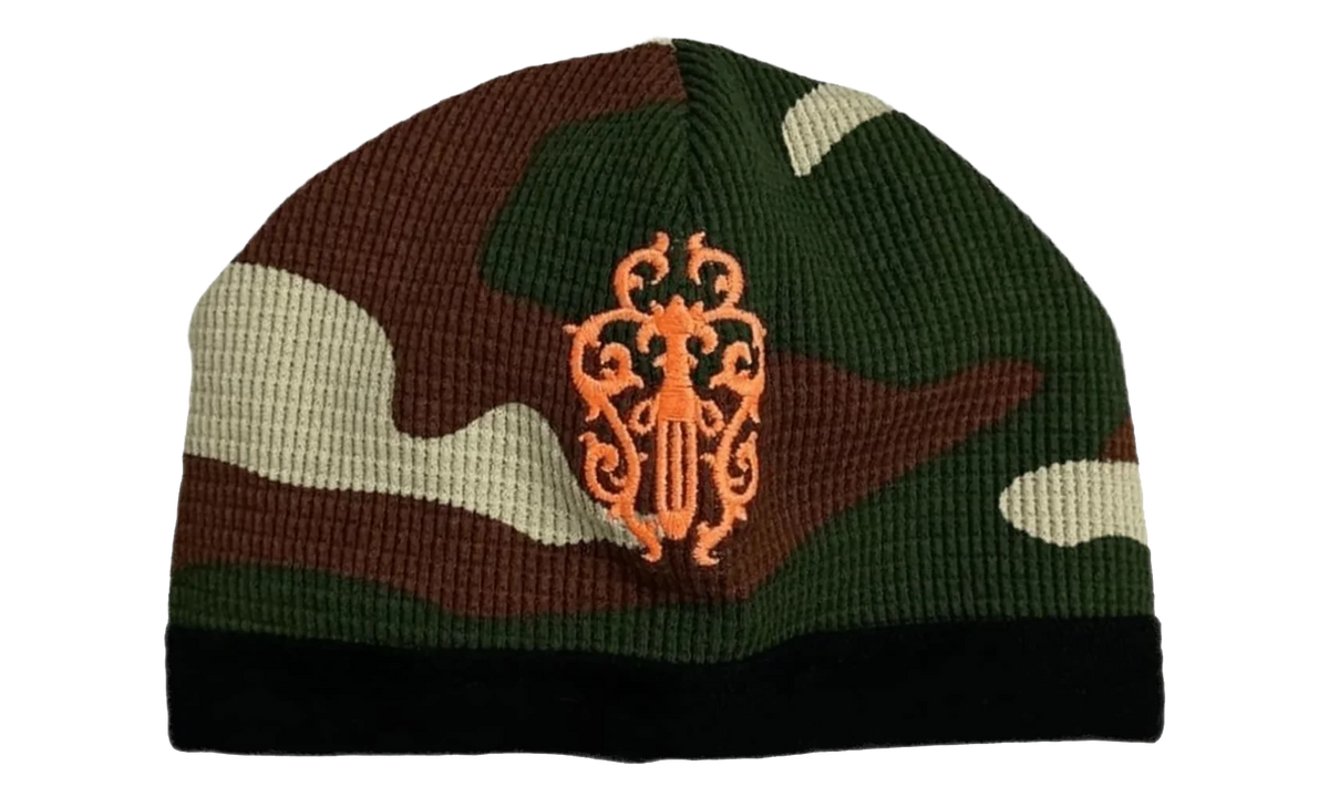 Matty Boy Dagger Lips Skull Cap Thermal Beanie "Camo" CHRM1508