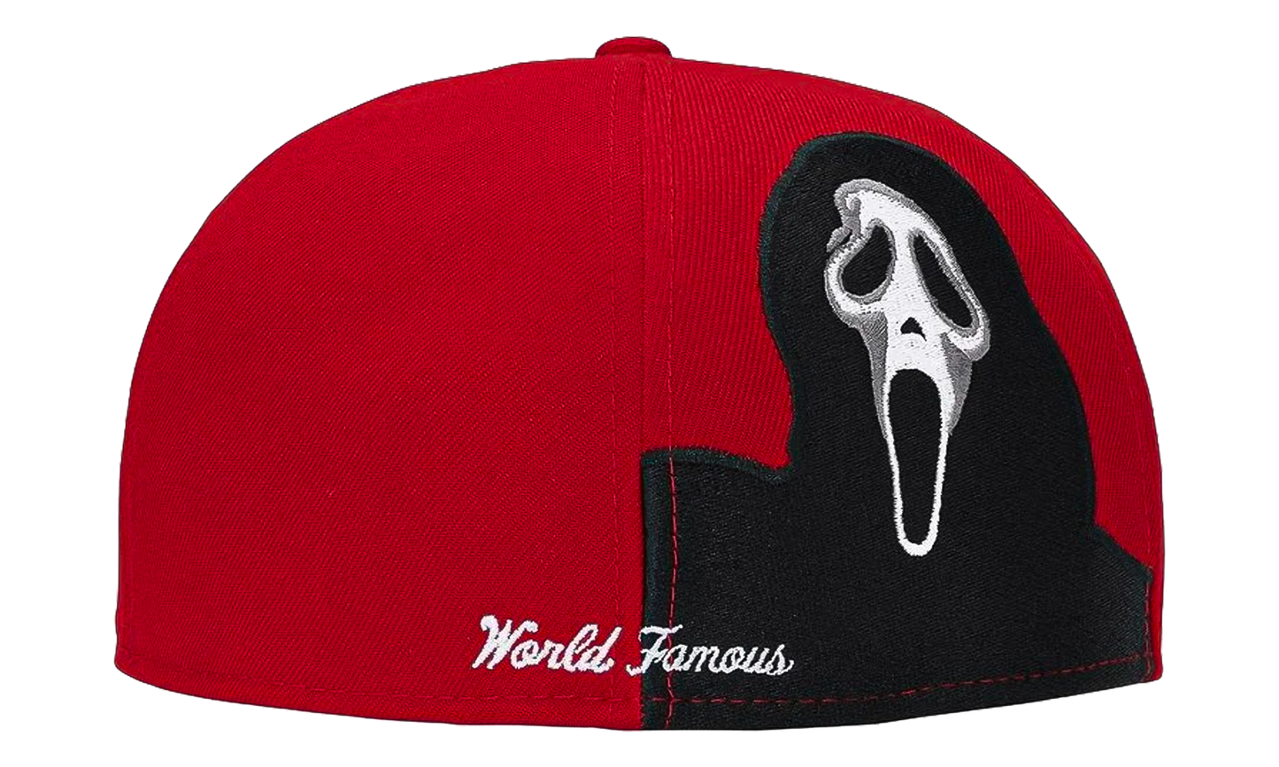 Ghostface Box Logo New Era 59Fifty Cap "SS26 - Red" SU28077