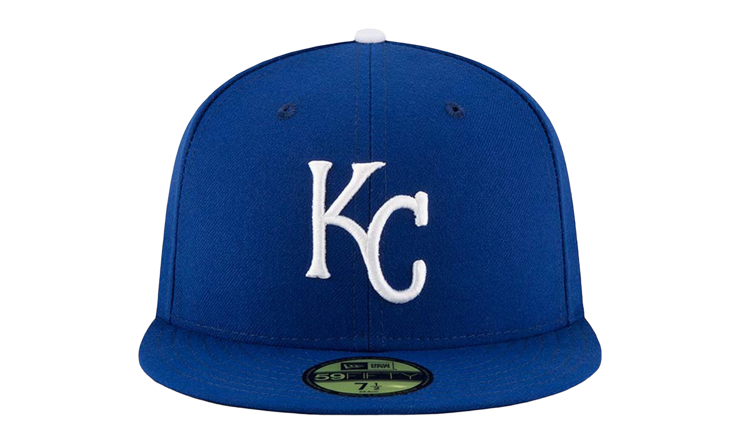 59FIFTY Kansas City Royals On-Field Fitted Hat "Blue" NE967